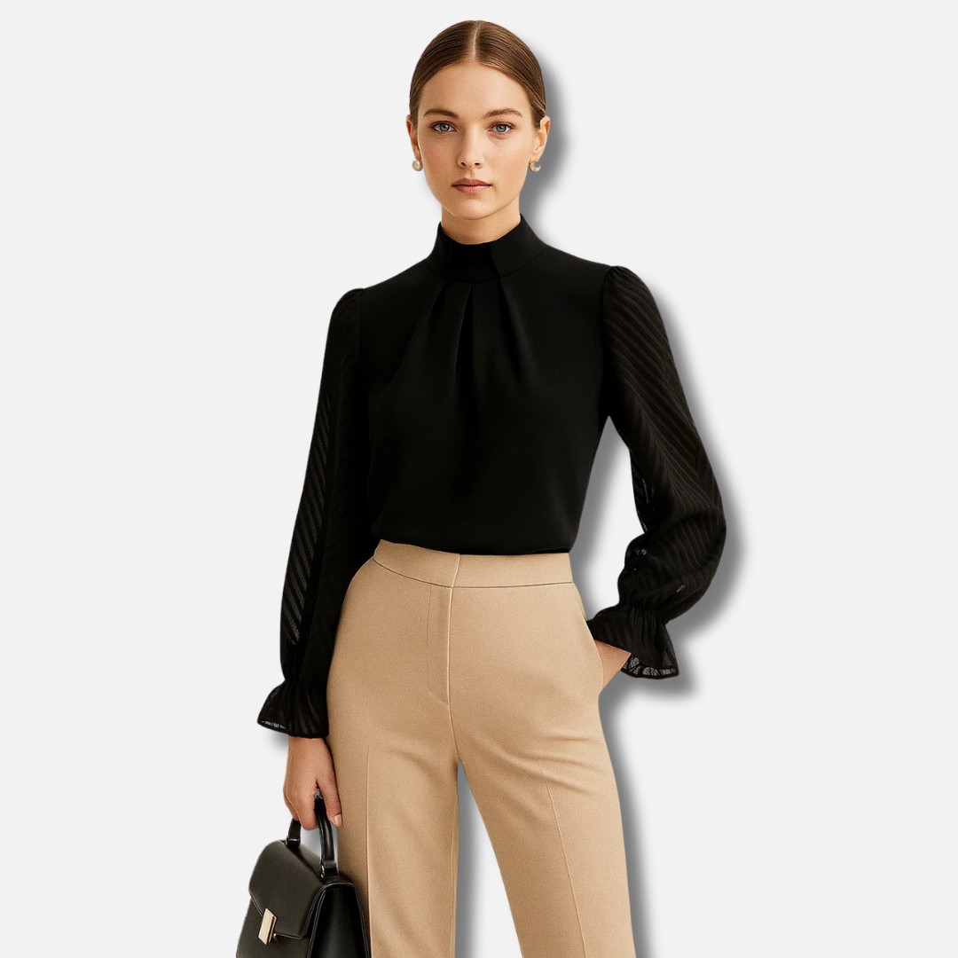 Bellanoa | Women’s Casual Turtleneck Blouse