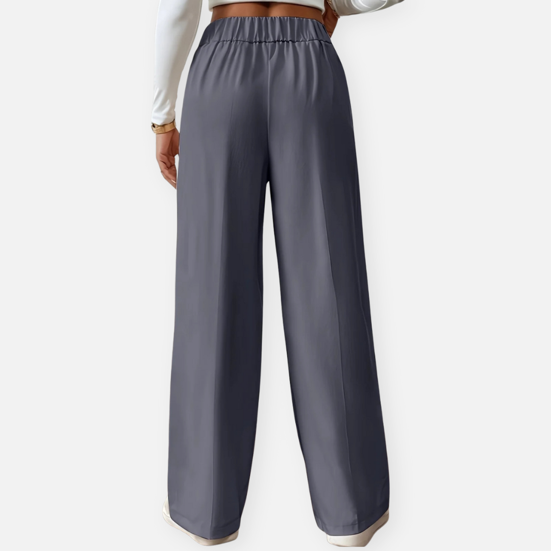 Bellanoa | Women’s High-Waist Wide-Leg Trousers