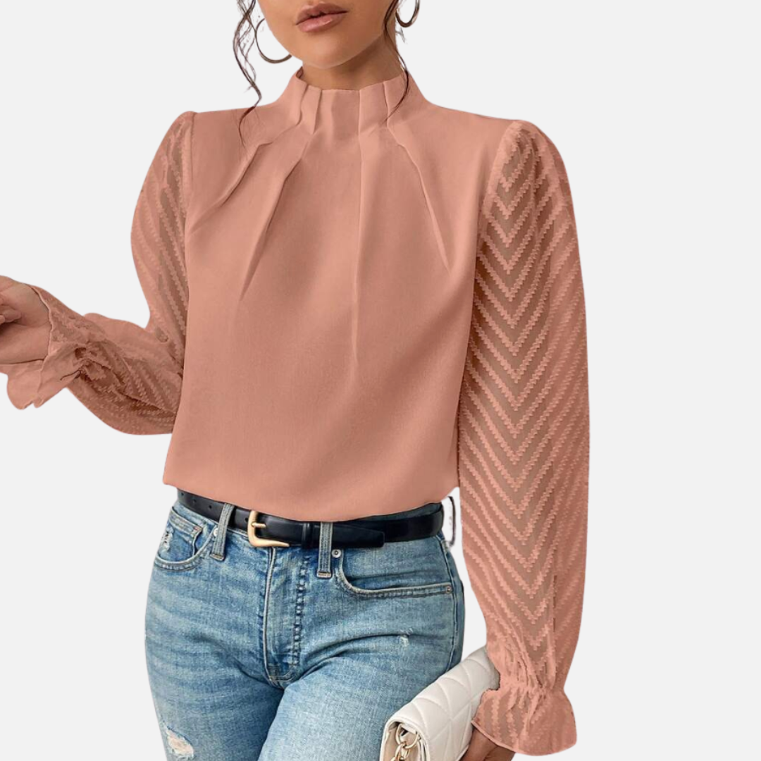 Bellanoa | Women’s Casual Turtleneck Blouse