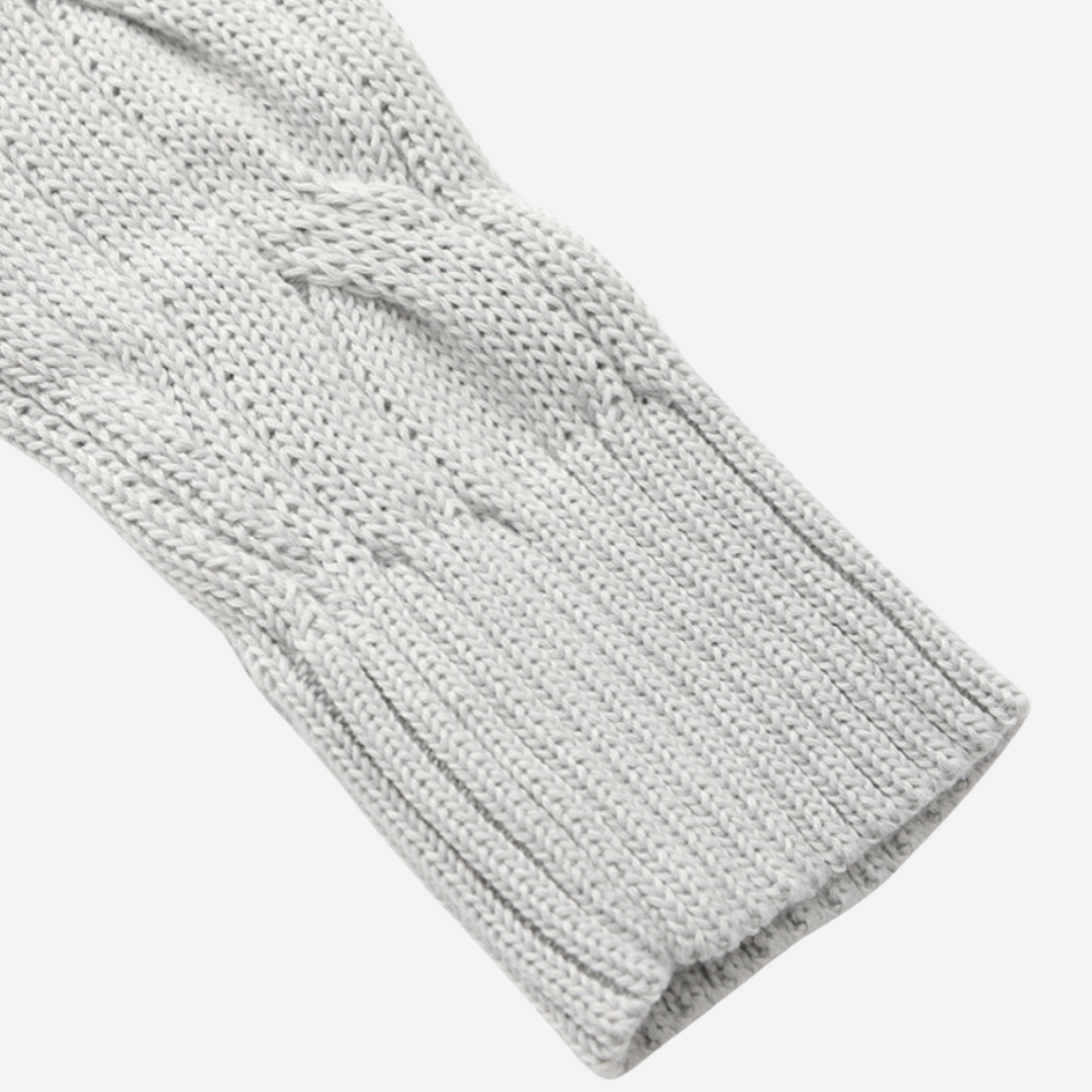 Bellanoa | Men’s Cable Knit Half-Zip Sweater