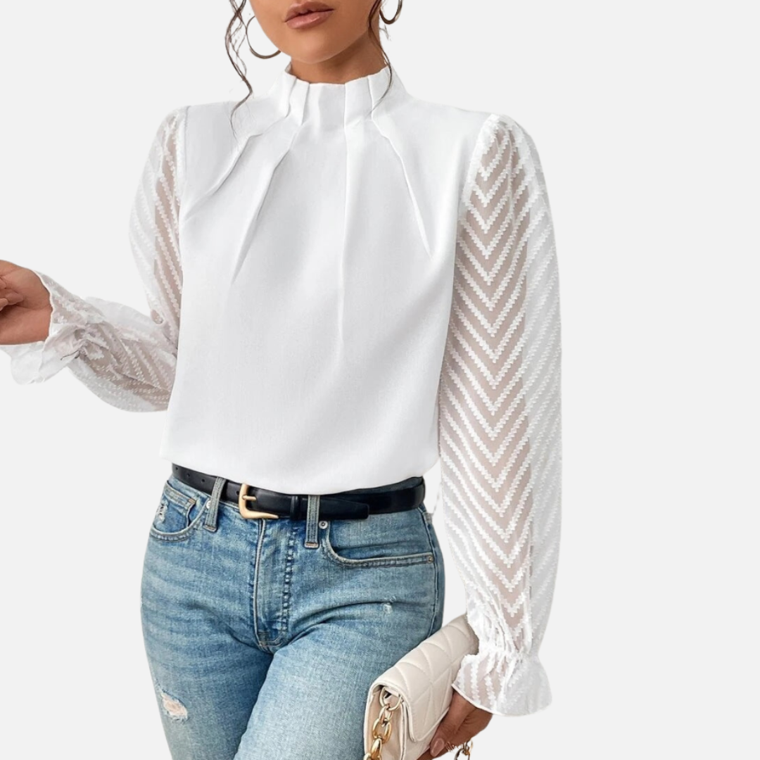 Bellanoa | Women’s Casual Turtleneck Blouse