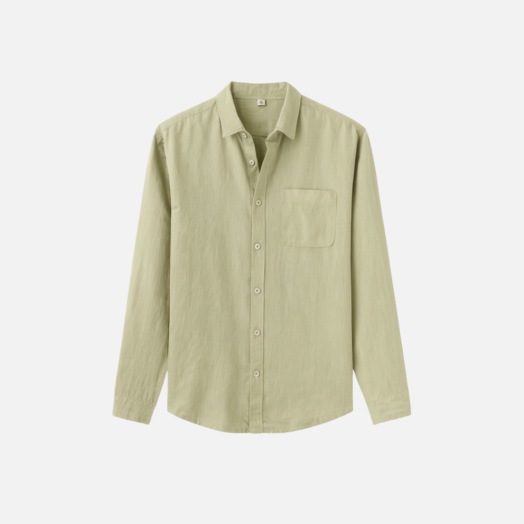 Bellanoa | Men’s Ivy Linen Button-Down Shirt