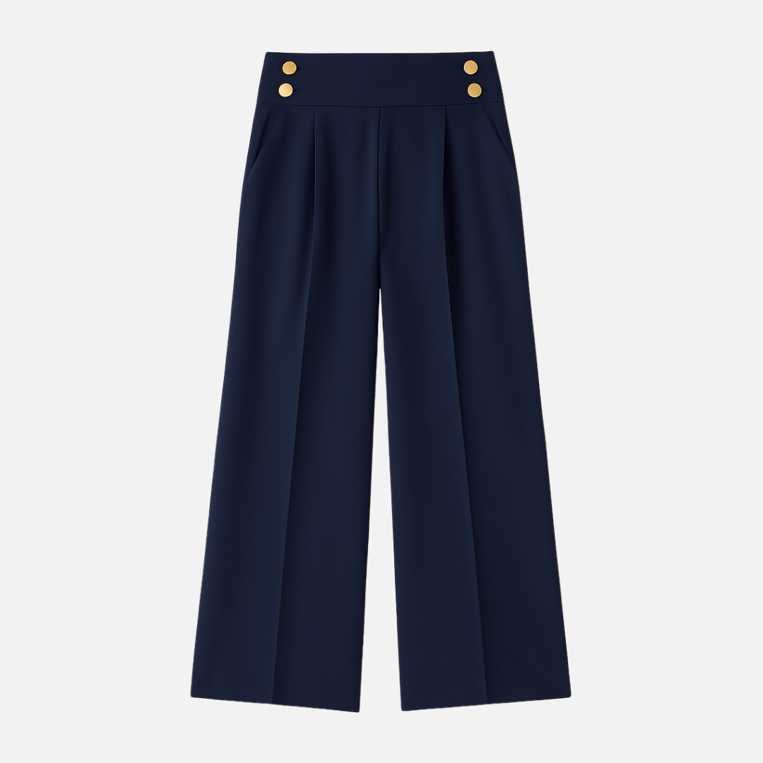 Bellanoa | Women’s High-Waist Wide-Leg Trousers