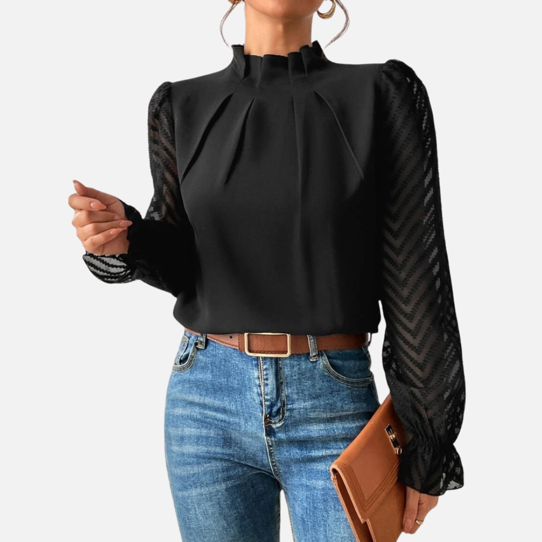 Bellanoa | Women’s Casual Turtleneck Blouse