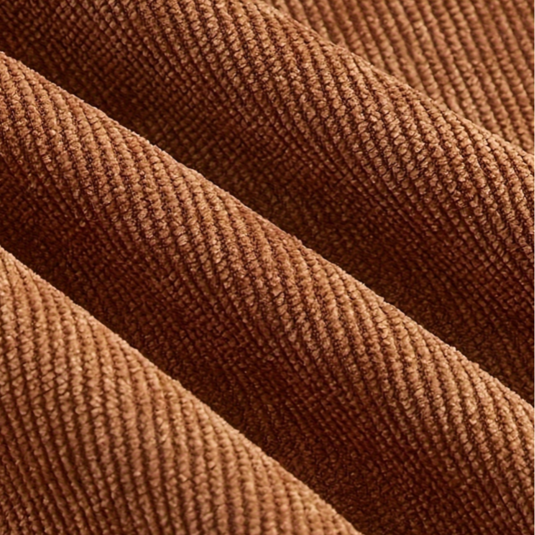 Bellanoa | Women’s High-Waist Corduroy Straight-Leg Trousers