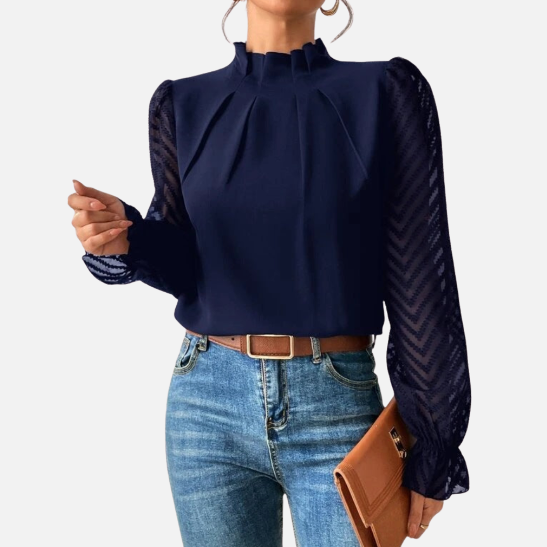 Bellanoa | Women’s Casual Turtleneck Blouse