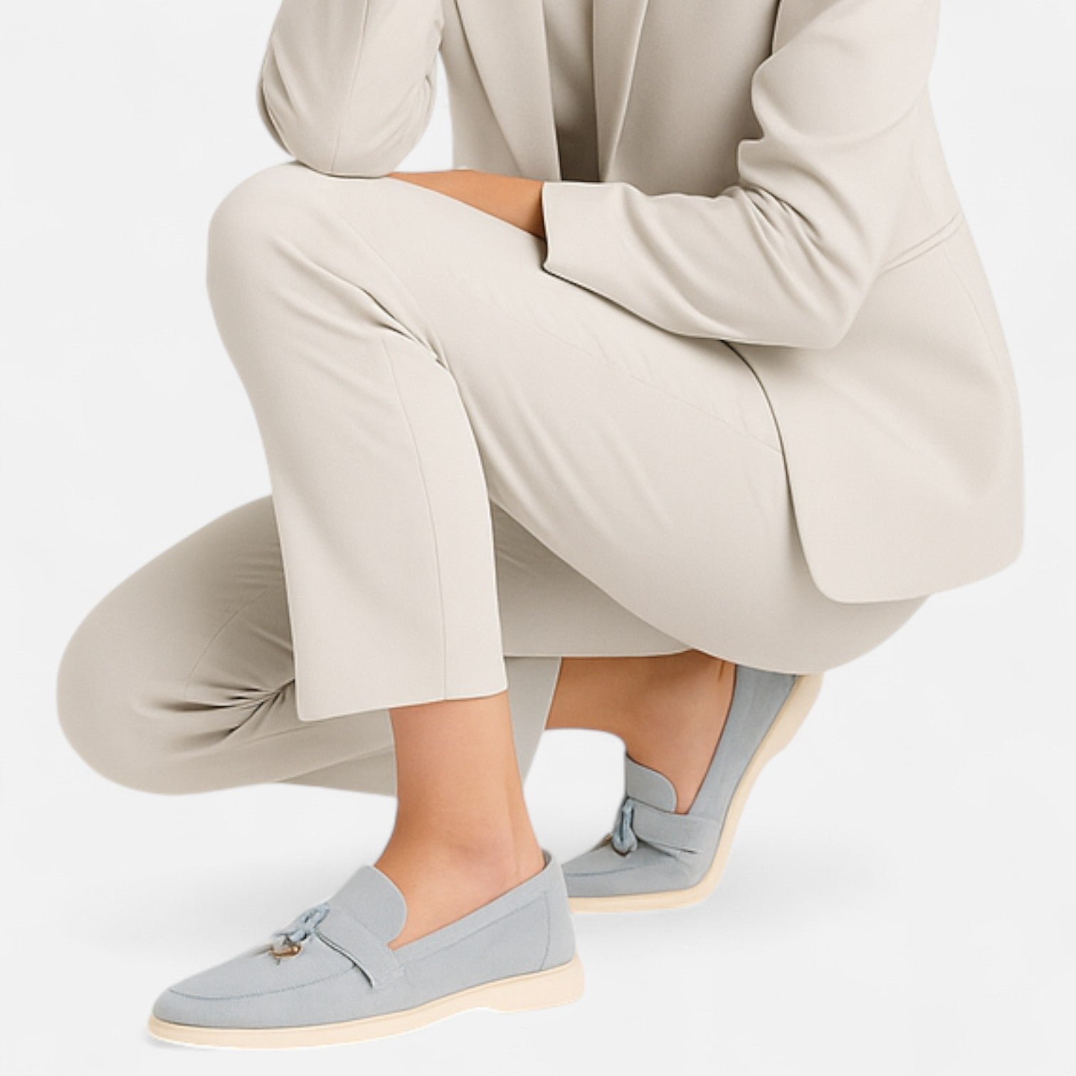 Bellanoa | Women’s Suede Loafers in Classic Slip-On Style