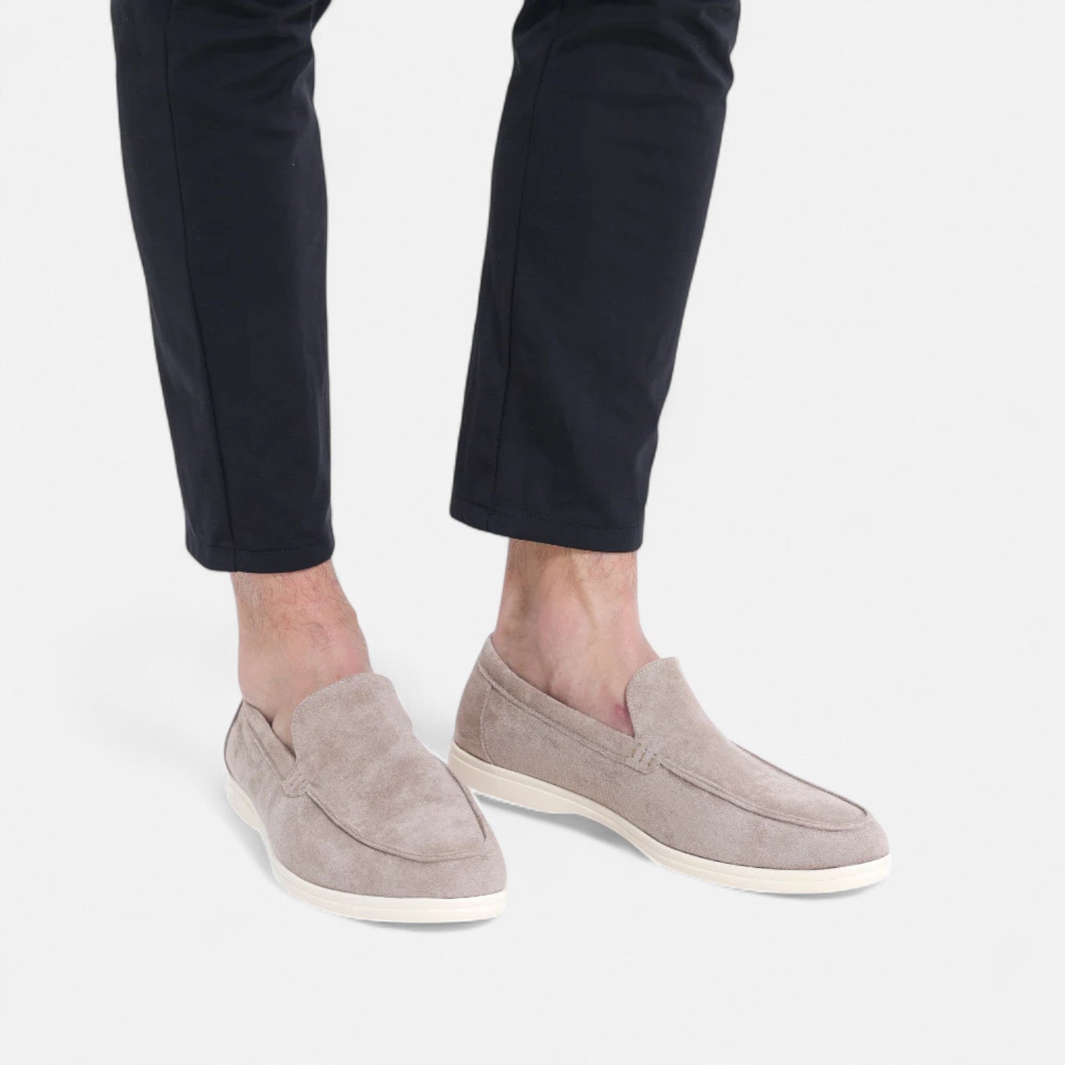 Bellanoa | Men’s Riviera Suede Penny Loafers