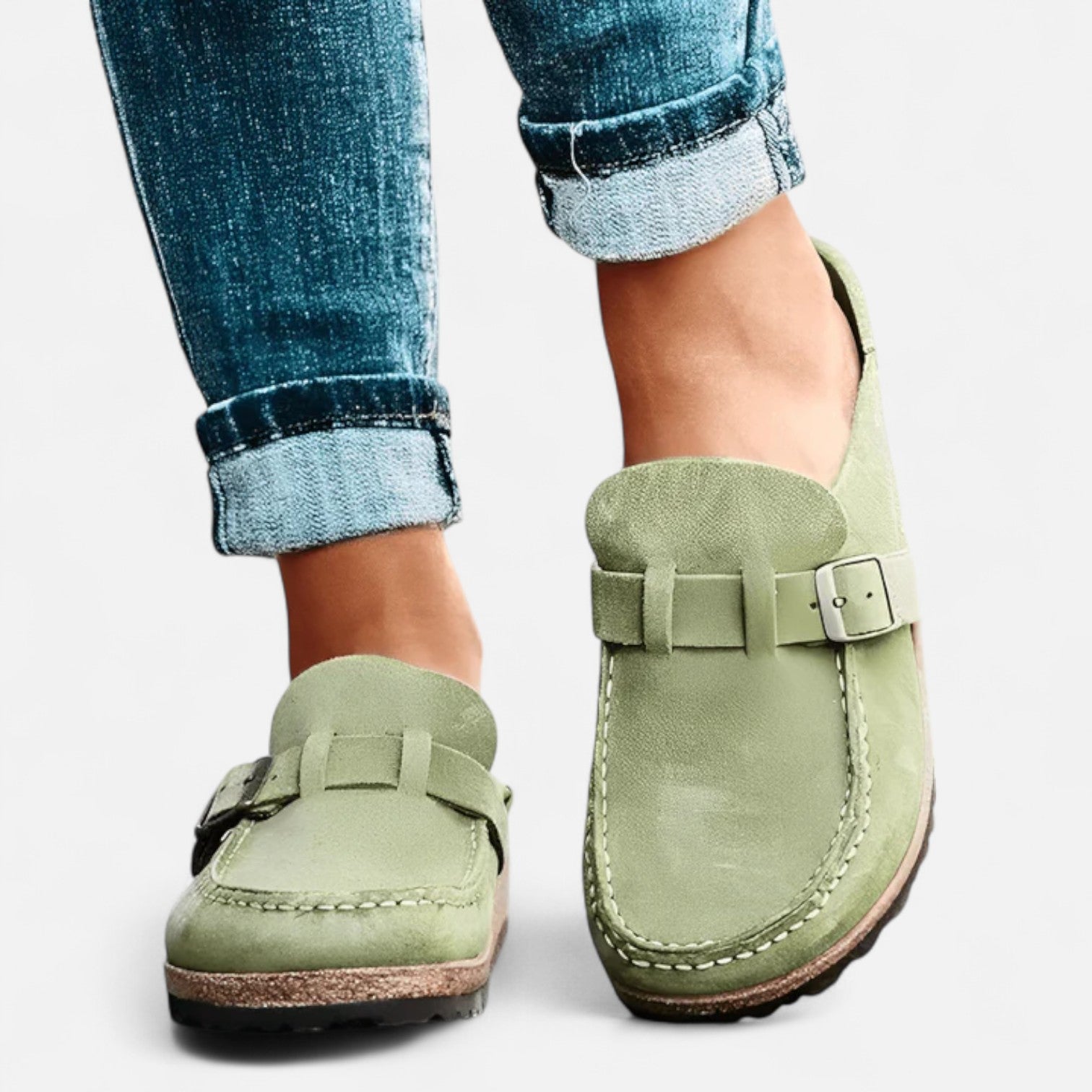 Bellanoa | Women’s Heritage Mules with Soft Grip Sole