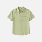 Bellanoa | Men’s Linen Short Sleeve Shirt
