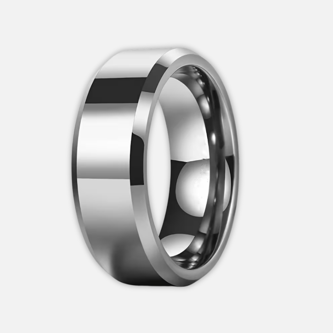 Noviqlo | High Polished Stainless Steel Ring 8mm