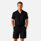 Bellanoa | Men’s Linen Shorts with Utility Pockets