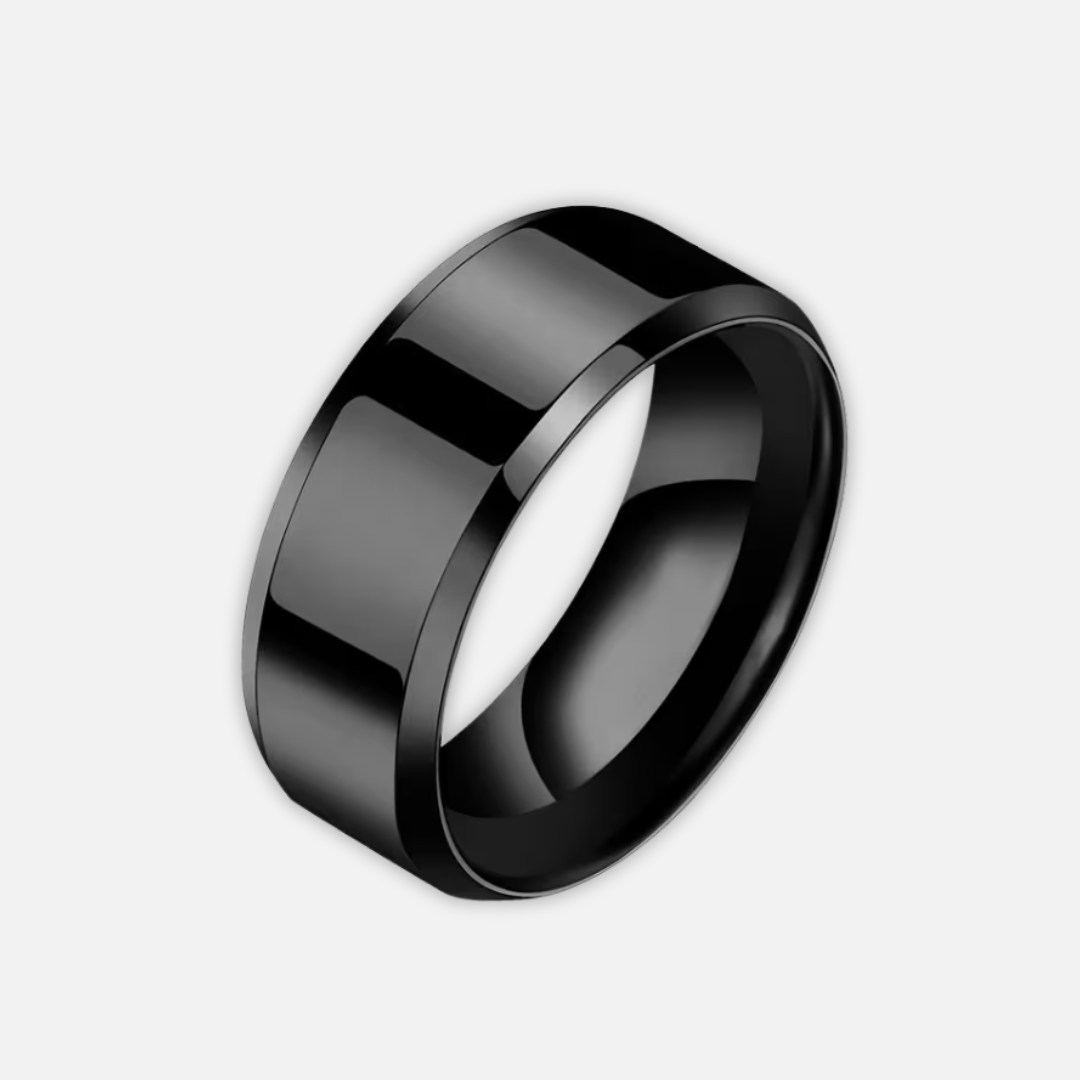 Noviqlo | High Polished Stainless Steel Ring 8mm