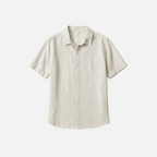 Bellanoa | Men’s Linen Short Sleeve Shirt