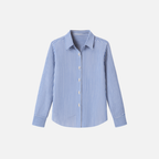 Bellanoa | Women’s Elegant Blue Striped Shirt