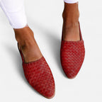 Bellanoa | Women’s Woven Leather Sandals