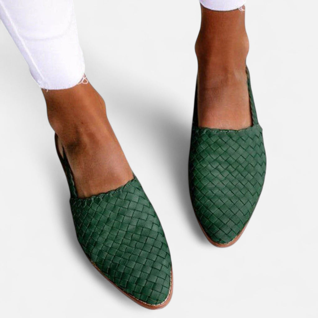 Bellanoa | Women’s Woven Leather Sandals