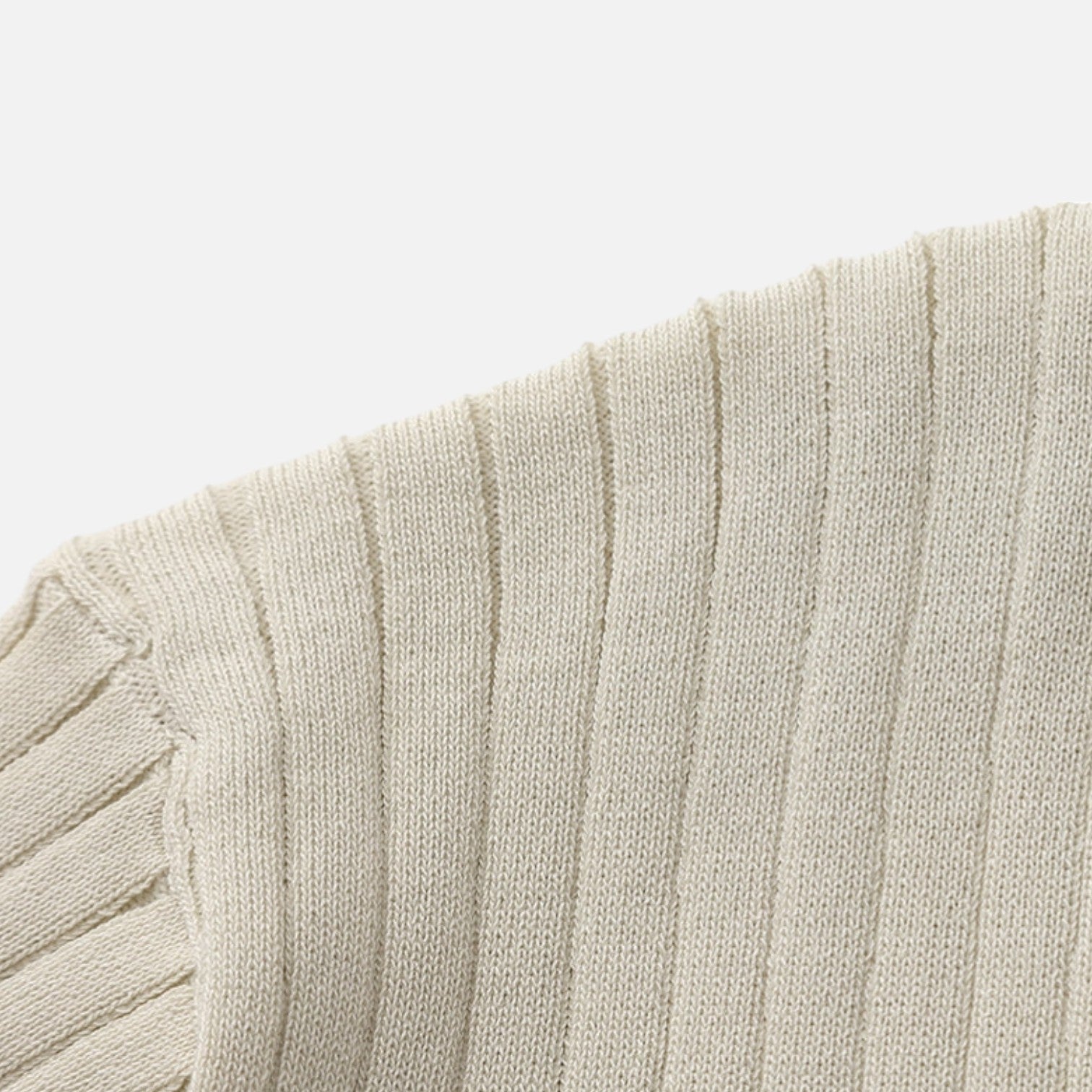 Bellanoa | Men’s Ribbed Knit Polo Shirt