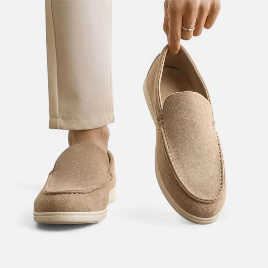 Bellanoa | Men’s Slip-On Loafers in Classic Retro Style